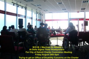 WOW @ Detroit City Charter Revision Commission meeting August 2011