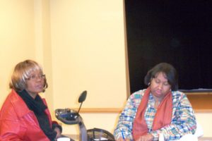 WOW Member & Lisa Franklin @ Membership Meeting Nov 2011